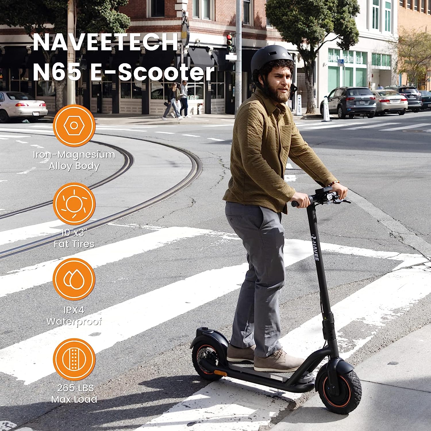 Navee N Electric Scooter Review Two Wheel Hub